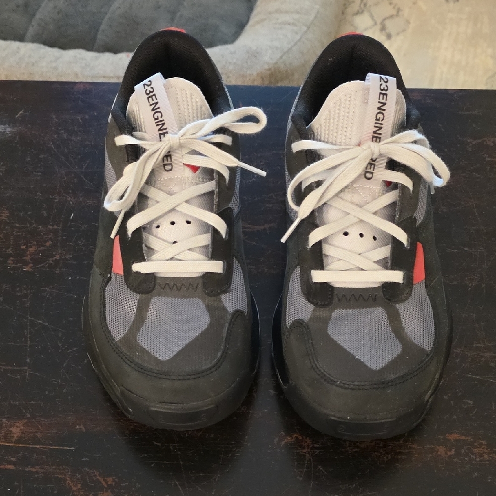 Nike Athletic Shoes in Black, Gray, and Red
